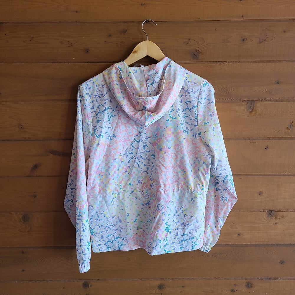 Fabletics Rosa Woven Jacket Patchwork Daisy Paste… - image 3